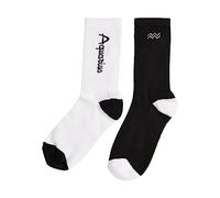 Mister Tee Accessoires Zodiac Socks 2-Pack 39-42 black/white aquarius