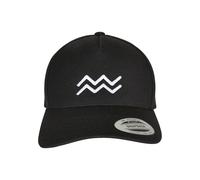 Mister Tee Unisex Zodiac YP Classics 5-Panel Premium Curved Visor Snapback Cap Aquarius, one Size