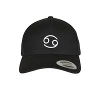 Mister Tee Zodiac YP Classics 5-Panel Premium Curved Visor Snapback Cap Frauen in Gr. ADJUSTABLE in Schwarz