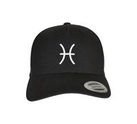 Mister Tee Unisex Zodiac YP Classics 5-Panel Premium Curved Visor Snapback Cap Pisces, one Size