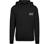 Kapuzenpullover MISTERTEE "MisterTee Unity By Blood Tee", Herren, Gr. XL, schwarz, 65% Baumwolle, 35% Polyester, mehrfarbig, normal, ohne Ausschnitt, Pullover Kapuzenpullover (51429358-XL) schwarz