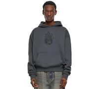 Mister Tee Upscale Herren Kapuzenpullover Teamdream Ultraheavy Oversize Hoodie, Männer Hoodie mit Frontprint, Oversized Fit