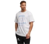 Mister Tee Men's MT3725-North Carolina Oversize Tee T-Shirt, White, L