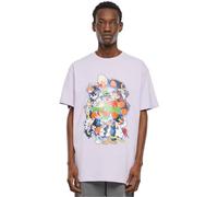 Mister Tee Upscale Herren T-Shirt Space Jam Teamwork Oversize Tee, Print T-Shirt für Männer, Oversized Fit, Streetwear