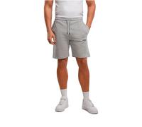 Sweatshorts "Upscale by Mister Tee Upscale Core EMB Heavy Sweatshorts", Herren, Gr. S, US-Größen, grau (erdgrau), 100% Baumwolle, UPSCALE BY MISTER TEE, normal, Hosen Sweatshorts (90667163-S) erdgrau