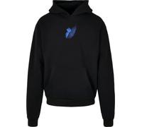 Mister Tee Kapuzenpullover Le Papillon Heavy Oversize Hoody Unisex Rückenprint L Schwarz