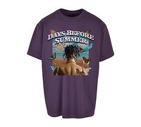 Mister Tee Unisex Days Before Summer Oversize Tee 5XL purplenight