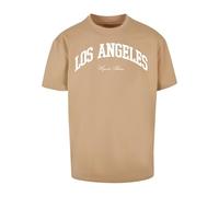 Gs1 Data Protected Company 4068059000002 Unisex Mt2462-l.a. College Oversize Tee T-Shirt, Unionbeige, S EU