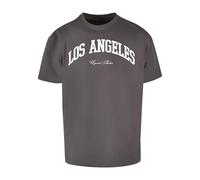 Mister Tee Upscale Unisex T-Shirt L.A. College Oversize Tee, T-Shirt mit Aufdruck, Oversized Fit, Streetwear, Magnet, S