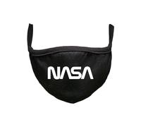 Mister Tee URBAN CLASSICS NASA Face Mask (1er Pack), modische Alltagsmaske für Damen & Herren, atmungsaktive Gesichtsmaske, wiederverwendbarer Hygieneartikel, bedruckt, One Size