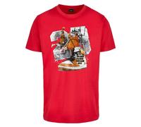 Mister Tee Herren T-Shirt Vintage Ballin Tee XS cityred