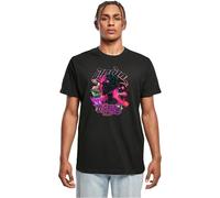 T-Shirt MISTERTEE "MisterTee Wish You Were Here Tee" Gr. XS, schwarz (black) Herren Shirts (25984449-XS) black