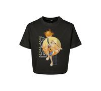Mister Tee x Space Jam Kinder Kids Lola Playing Cropped Tee, Black, 134/140