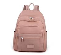 MISUVRSE Geräumiger, einfarbiger Rucksack mit viel Stauraum aus Nylon, perfekt für Studenten, Berufstätige und Reisebegeisterte