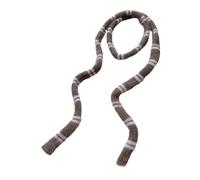 MISUVRSE Weicher Halstuch Strickhalsband, zarte, elegante Halsbekleidung, Foto Requisiten, leicht zu tragen für Reisen und den täglichen Gebrauch, gestreifter Schal für Damen