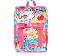 Mitama Erweiterbarer Schulrucksack, Kinderrucksack 1-4. Klasse, Schulranzen mit Trinkflaschenfach, 6-10 Jahre, Geschenk Jungen, Mädchen, mehrfarbig
