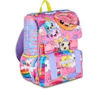 Mitama Rucksack, Erweiterbarer Schulranzen, für Schule und Freizeit, Geräumige Schultasche für Mädchen und Jungen, Extra Platz, gepolstert und leicht, Mehrfarbig