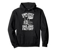 Mitarbeiter des Monats bei The Dad Joke Factory Gag Mens Humor Pullover Hoodie
