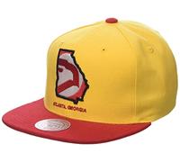 Mitchell & Ness Atlanta Hawks State Insider Orginal Fit Snapback NBA Cap Gelb/Rot