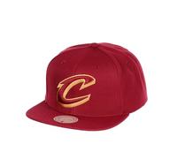 Mitchell & Ness Cleveland Cavaliers NBA Team Ground 2.0 Original Fit Rot Verstellbare Snapback Cap - One-Size