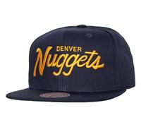 Mitchell & Ness Denver Nuggets NBA 90's Draft Day HWC Snapback Hat Cap Navy, Marineblau, Einheitsgröße