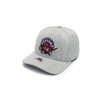 Mitchell & Ness Herren Snapback Caps Team Heather Redline Toronto Raptors grau Verstellbar