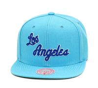 Mitchell & Ness Los Angeles Lakers Team Ground 2.0 Snapback NBA Cap Blau
