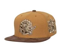 Mitchell & Ness NBA Brown Coffee Strapback Cap Toronto Raptors