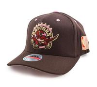 Toronto Raptors Mitchell & Ness Brown Sugar Classic Red Snapback NBA Cap Braun - ONE SIZE