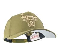 Mitchell & Ness NBA Fashion Basic Pro Snapback Basecap - Chicago Bulls, Olive