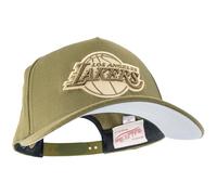 Mitchell & Ness NBA Fashion Basic Pro Snapback Basecap - Los Angeles Lakers, Olive