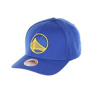 Mitchell & Ness NBA/HWC Team Ground 2.0 Classic Red Curved Snapback - Golden State Warriors, Blau