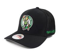 Mitchell & Ness NBA Snapback Cap Classic Red Curved Eazy Boston Celtics Black