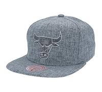 Mitchell & Ness NBA Snapback Flat Visor Chicago Bulls. Grey