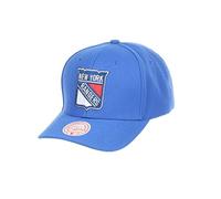 Mitchell & Ness New York Rangers Blue NHL Team Ground 2.0 Pro Snapback Cap - One-Size
