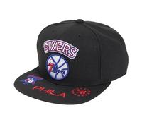 Mitchell & Ness Philadelphia 76ers Front Loaded Orginal Fit Snapback NBA Cap Schwarz