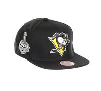Mitchell & Ness Pittsburgh Penguins NHL Top Spot Originaler Fit Schwarz Verstellbare Snapback Cap - One-Size