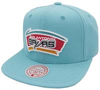 Mitchell & Ness San Antonio Spurs Teal Team Ground 2.0 Snapback HWC Cap Kappe Basecap