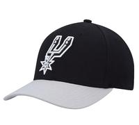 Mitchell & Ness San Antonio Spurs Team Two Tone Red Line Solid Flex Snapback Cap