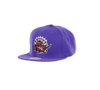 Mitchell & Ness Snapback Cap - SIDEPATCH Toronto Raptors, #37-Raptors-Purple-30819, Einheitsgröße