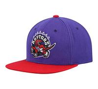 Mitchell & Ness Snapback Cap Team 2 Tone 2.0 NBA Toronto Raptors Purple/red
