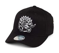 Mitchell & Ness Toronto Raptors Snapback Cap - B&W Logo 110 - Schwarz-Weiß - Einstellbar