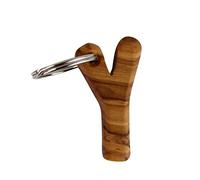 Mitienda Shop Schlüsselanhänger aus Holz Buchstaben A-Z | Holz Anhänger