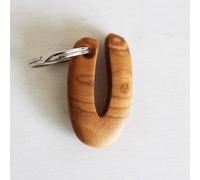 Mitienda Shop Schlüsselanhänger aus Holz Buchstaben A-Z | Holz Anhänger