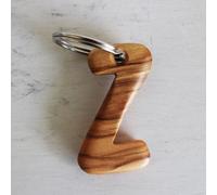 Mitienda Shop Schlüsselanhänger aus Holz Buchstaben A-Z | Holz Anhänger