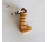 Mitienda Shop Schlüsselanhänger aus Holz Buchstaben A-Z | Holz Anhänger