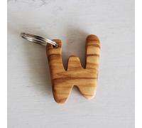 Mitienda Shop Schlüsselanhänger aus Holz Buchstaben A-Z | Holz Anhänger