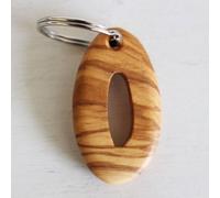 Mitienda Shop Schlüsselanhänger aus Holz Buchstaben A-Z | Holz Anhänger