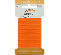 MITSY Reißfeste Gummiband Gummibänder zum Nähen Breit 1.5 mm Stark Gummilitze für Hosengummi Haushalt DIY Handwerk Stoffe zum Nahen