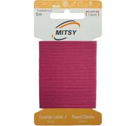 MITSY Reißfeste Gummiband Gummibänder zum Nähen Breit 1.5 mm Stark Gummilitze für Hosengummi Haushalt DIY Handwerk Stoffe zum Nahen